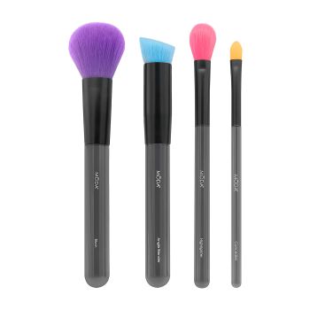 MODA NEON FINISHING makiažo šepetėlių rinkinys