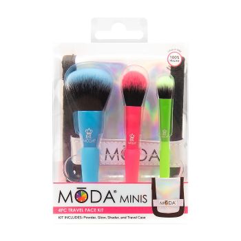 MODA TRAVEL FACE makiažo šepetėlių rinkinys