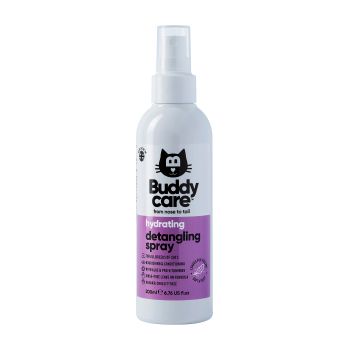 BUDDYCARE HYDRATING DETANGLING purškiklis kačių kailiui šukuoti, 200 ml