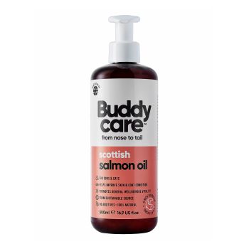 BUDDYCARE SALMON šunų ir kačių lašišų aliejus, 500 ml