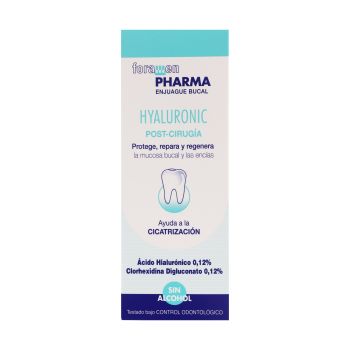 FORAMEN HYALURONIC burnos skalavimo skystis, 250 ml
