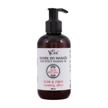 VCEE SLIM & FIRM WARMING EFFECT masažo aliejus, 200 ml
