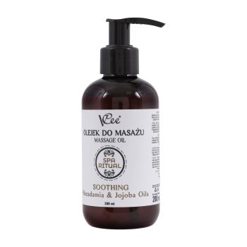 VCEE MACADAMIA & JOJOBA SOOTHING masažo aliejus, 200 ml