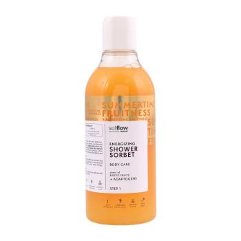 SO! FLOW ENERGIZING SHOWER SORBET EXOTIC FRUITS dušo želė, 400 ml