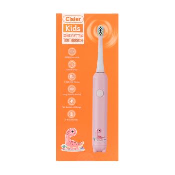 EISLER K5 KIDS SONIC ELECTRIC elektrinis vaikų dantų šepetėlis + 4 galvutės