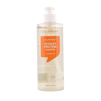 CELLREBORN CELLREBIOME 33 SILKY PROTEIN plaukų šampūnas, 430 ml