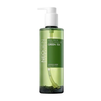 NEOGEN DERMALOGY REAL FRESH GREEN TEA valomasis veido aliejus, 285 ml
