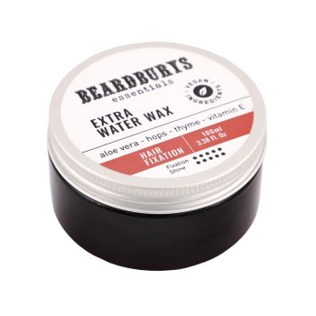 BEARDBURYS EXTRA WATER plaukų vaškas, 100 ml