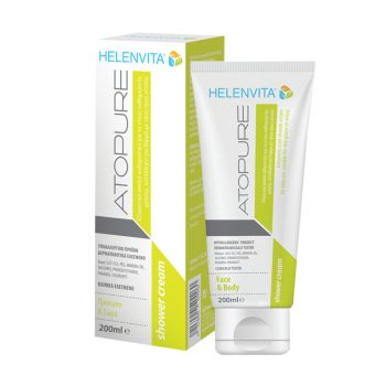 HELENVITA ATOPURE veido ir kūno dušo kremas, 200 ml