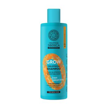 NATURA SIBERICA GROW OBLEPIKHA plaukų šampūnas, 400 ml