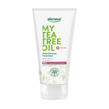 ALKMENE MY TEA TREE DEEP CLEAN veido prausiklis, 150 ml