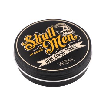 SKULL MEN DARK STRONG vyrų plaukų pomada, 100 ml