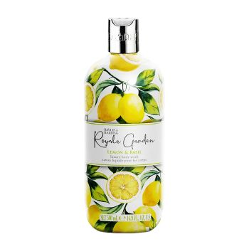 BAYLIS & HARDING ROYALE GARDEN LEMON & BASIL kūno prausiklis, 500 ml