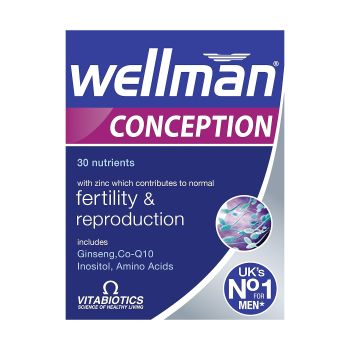VITABIOTICS WELLMAN CONCEPTION, 30 tablečių
