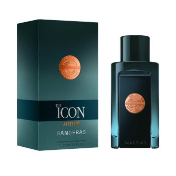 BANDERAS THE ICON ATTITUDE parfumuotas vyrų vanduo, 100 ml