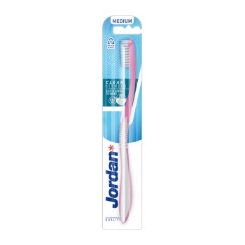 JORDAN CLEAN BETWEEN MEDIUM dantų šepetėlis