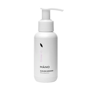 MANO GROW-O aliejinis serumas plaukų šaknims aktyvinti, 100 ml