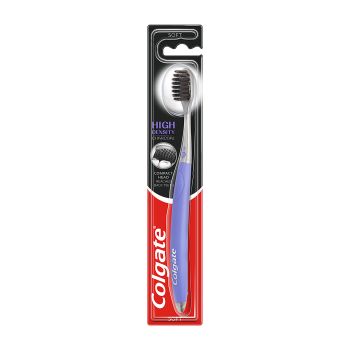 COLGATE HIGH DENSITY CHARCOAL dantų šepetėlis