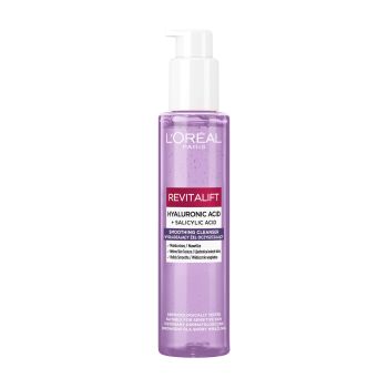 L'OREAL PARIS REVITALIFT HYALURONIC ACID veido prausiklis, 150 ml