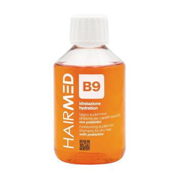 HAIRMED B9 MOISTUR EUDERMIC plaukų šampūnas, 200 ml