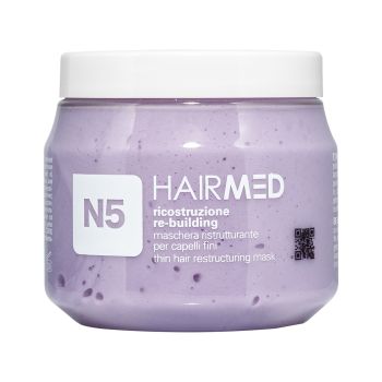 HAIRMED N5 THIN HAIR RESTRUCTUR plaukų kaukė, 250 ml