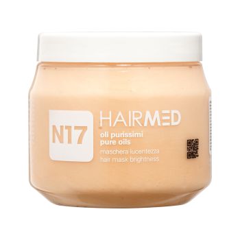 HAIRMED N17 BRIGHTNESS plaukų kaukė, 250 ml