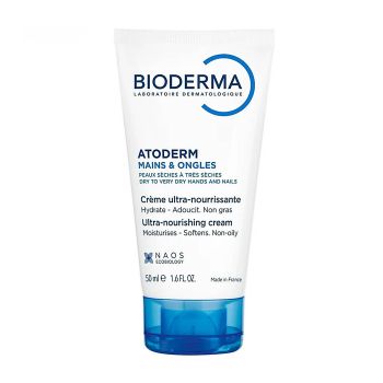 BIODERMA ATODERM ULTRA-NOURISHING rankų kremas, 50 ml