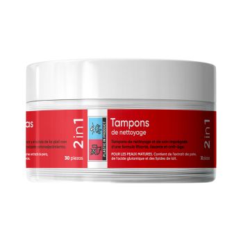 ERNE 2 IN 1 LIFTING AND CLEANSING valomosios veido pagalvėlės (30 vnt.)