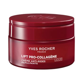 YVES ROCHER ANTI-WRINKLE PLUMPING dieninis veido kremas, 50 ml