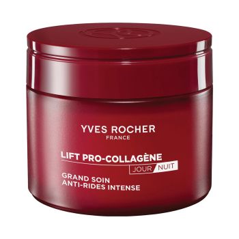 YVES ROCHER ANTI-WRINKLE INTENSE CARE dieninis/naktinis veido kremas, 75 ml