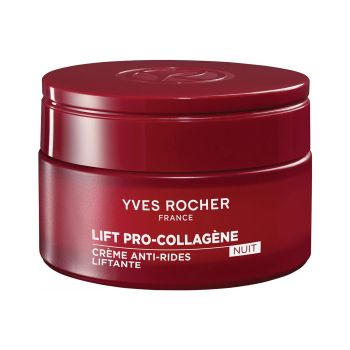 YVES ROCHER ANTI-WRINKLE LIFTING naktinis veido kremas, 50 ml