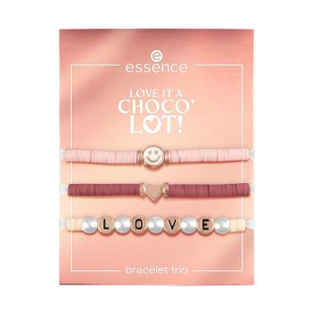 ESSENCE LOVE IT A CHOCO' LOT apyrankės (3 vnt.)