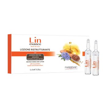 PARISIENNE LIN EXANCE RESTRUCTURING plaukų losjonas ampulėje, 10 ml