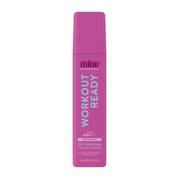 MINE WORKOUT READY DARK savaiminio įdegio putos, 200 ml