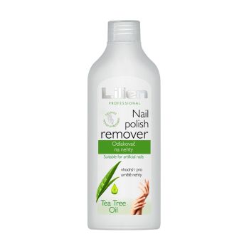 LILIEN TEA TREE OIL nagų lako valiklis, 200 ml