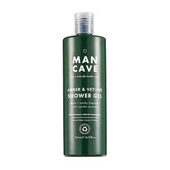 MAN CAVE AMBER & VETIVER dušo želė, 500 ml
