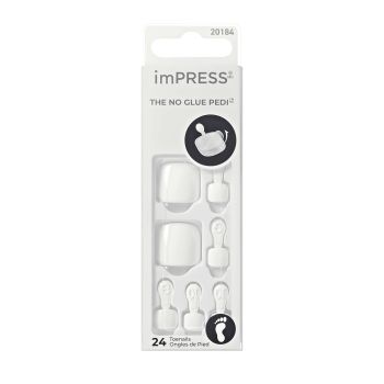 IMPRESS priklijuojami kojų nagai (24 vnt.)