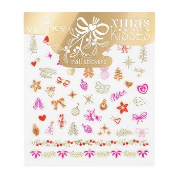 ESSENCE XMAS KISSES nagų lipdukai