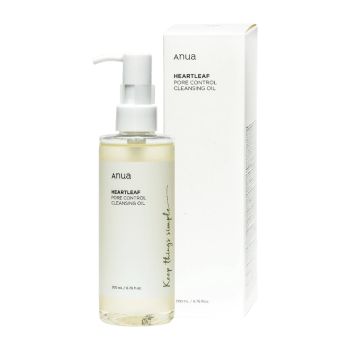 ANUA HEARTLEAF PORE CONTROL valomasis veido aliejus, 200 ml