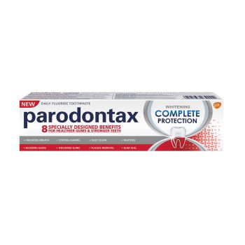 PARODONTAX WHITENING COMPLETE PROTECTION dantų pasta, 75 ml