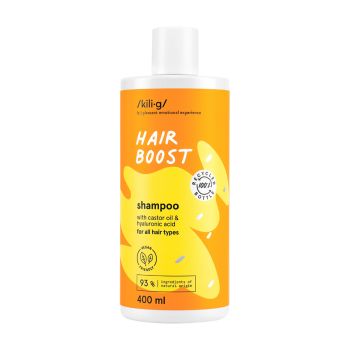 KILIG HAIR BOOST plaukų šampūnas, 400 ml