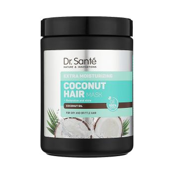 DR.SANTE COCONUT plaukų kaukė, 1000 ml