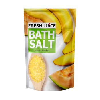 FRESH & JUICE BANANA & MELON vonios druska, 500 g