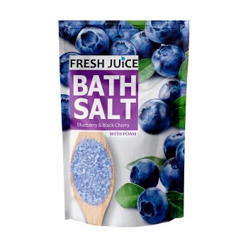 FRESH & JUICE BLUEBERRY & BLACK CHERRY vonios druska, 500 g