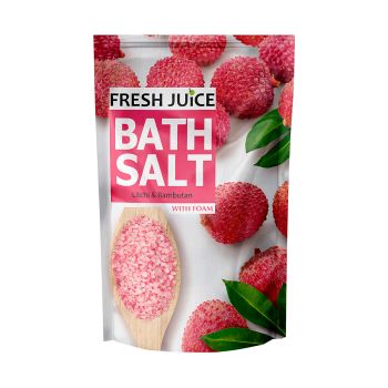 FRESH & JUICE LITCHI & RAMBUTAN vonios druska, 500 g