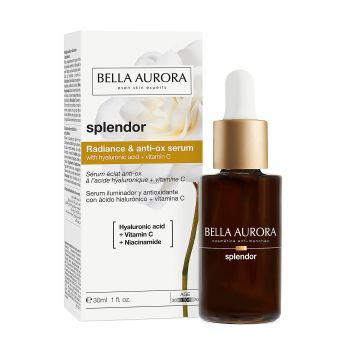 BELLA AURORA SPLENDOR RADIANCE & ANTI-OX veido serumas, 30 ml