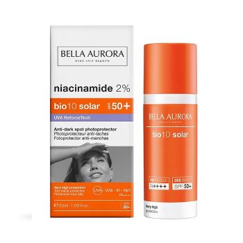 BELLA AURORA BIO 10 SOLAR SPF50+ veido kremas, 50 ml