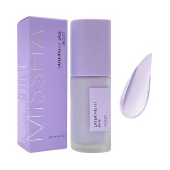 MISSHA LAYERING FIT VIOLET makiažo bazė, 35 ml