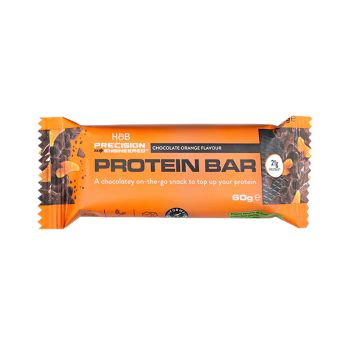 H&B PRECISION ENGINEERED šokolado ir apelsinų skonio baltymų batonėlis, 60 g
