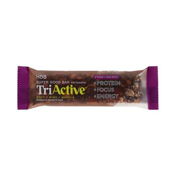 H&B TRIACTIVE SUPER GOOD migdolų ir acai uogų batonėlis, 50 g